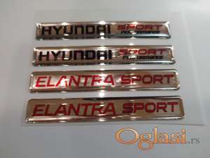 Hyundai sport stiker oznaka